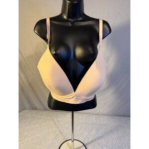 New Soft Cup Bra Nude Womens Size 40DD 40E Fun Animal Print Lining